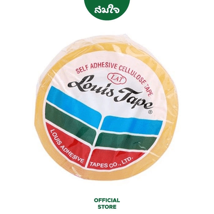 เทปใส LOUIS TAPE (หลุยส์) 1 นิ้ว x 72หลา